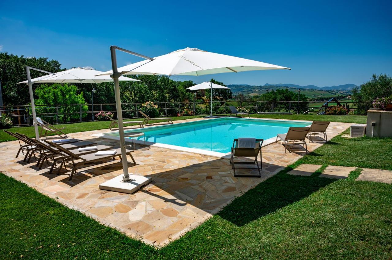 Ostra Vetere Montenovo Country House מראה חיצוני תמונה