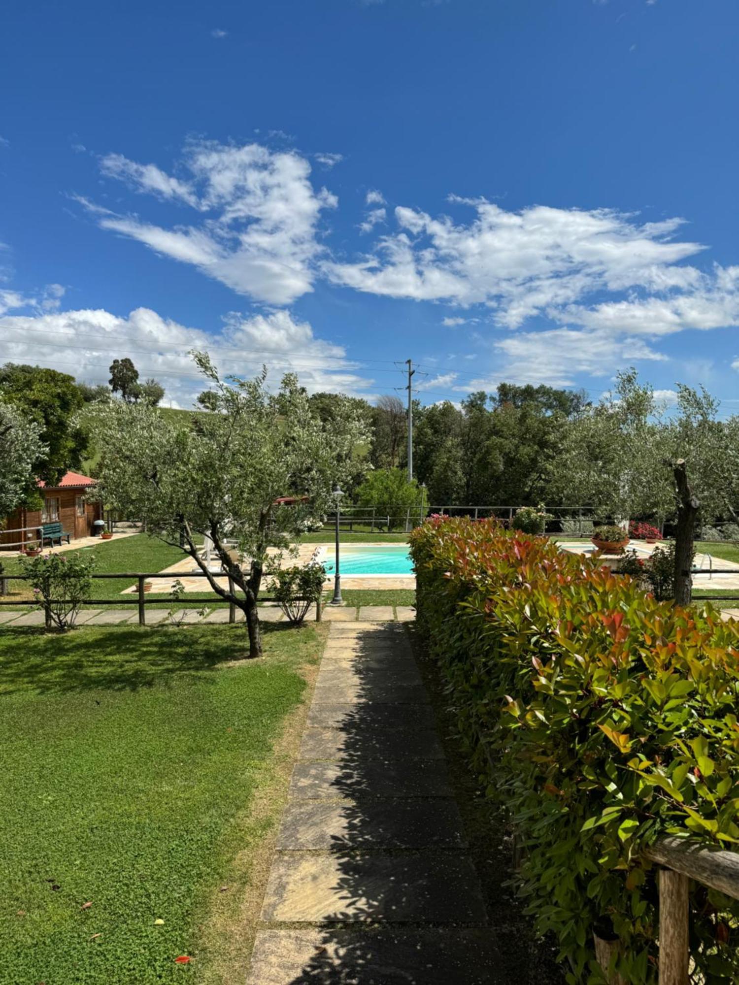 Ostra Vetere Montenovo Country House מראה חיצוני תמונה